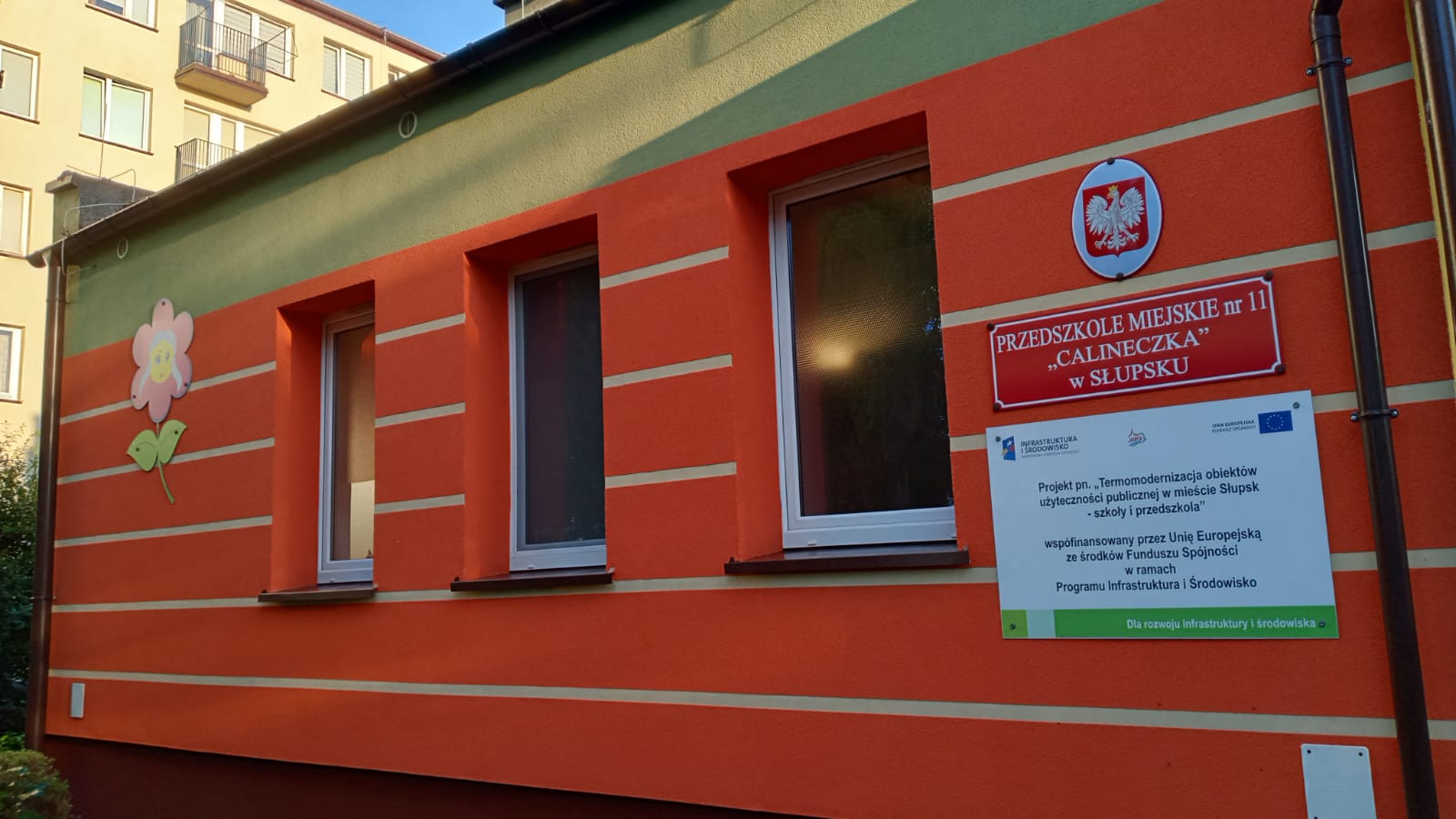 Mycie elewacji Przedszkola Calineczka